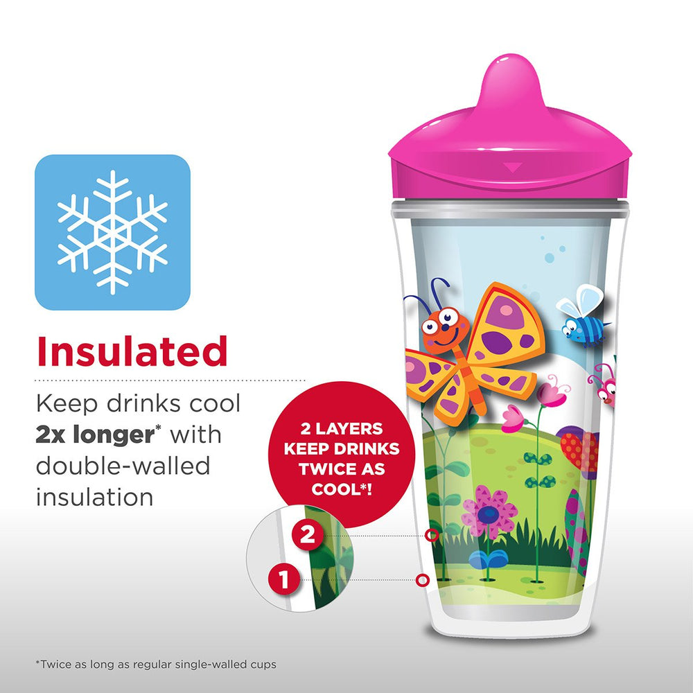 Playtex Sipsters Stage 3 Peppa Pig cup BPA-free materials for safe daily use.