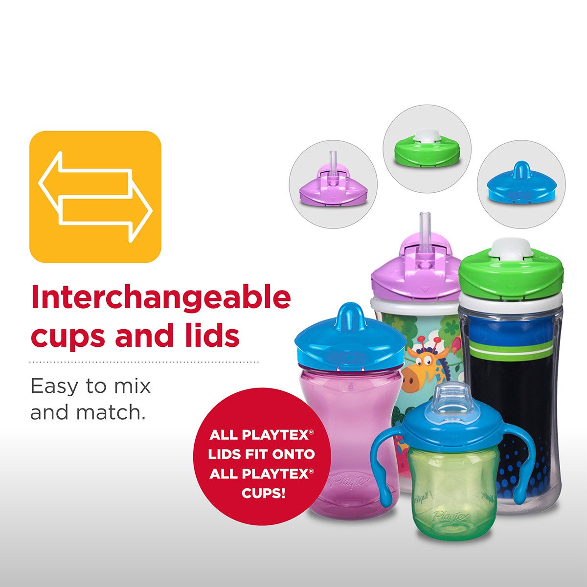 Playtex Sipsters Stage 3 Peppa Pig cup girl-friendly design appeals to little fans.