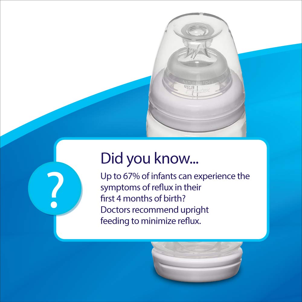 Playtex VentAire bottle emphasizes easy cleaning with fewer parts.