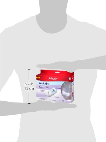 Playtex VentAire bottle in use with baby during a calm feeding moment.