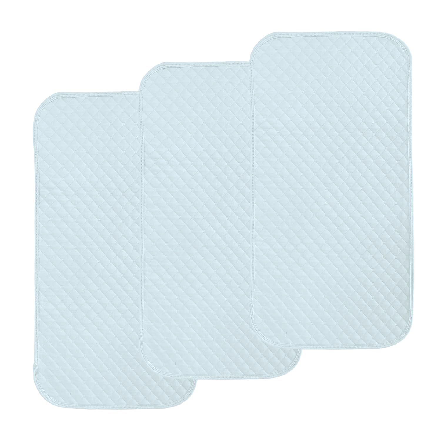 Pleasant Boulevard changing pad blue on-the-go surface for easy diaper changes