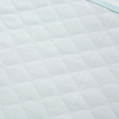 Pleasant Boulevard changing pad blue offers soft cotton for baby comfort