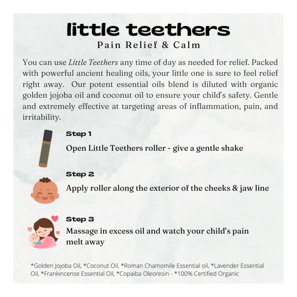 PLENNY safe for babies 3 months and older teething relief