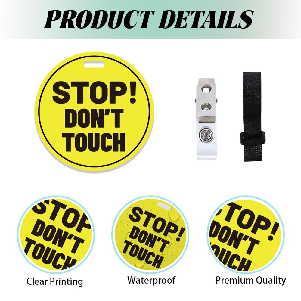 PLIGREAT baby-sign-car-seat; clear reminder for on-the-go safety around infants