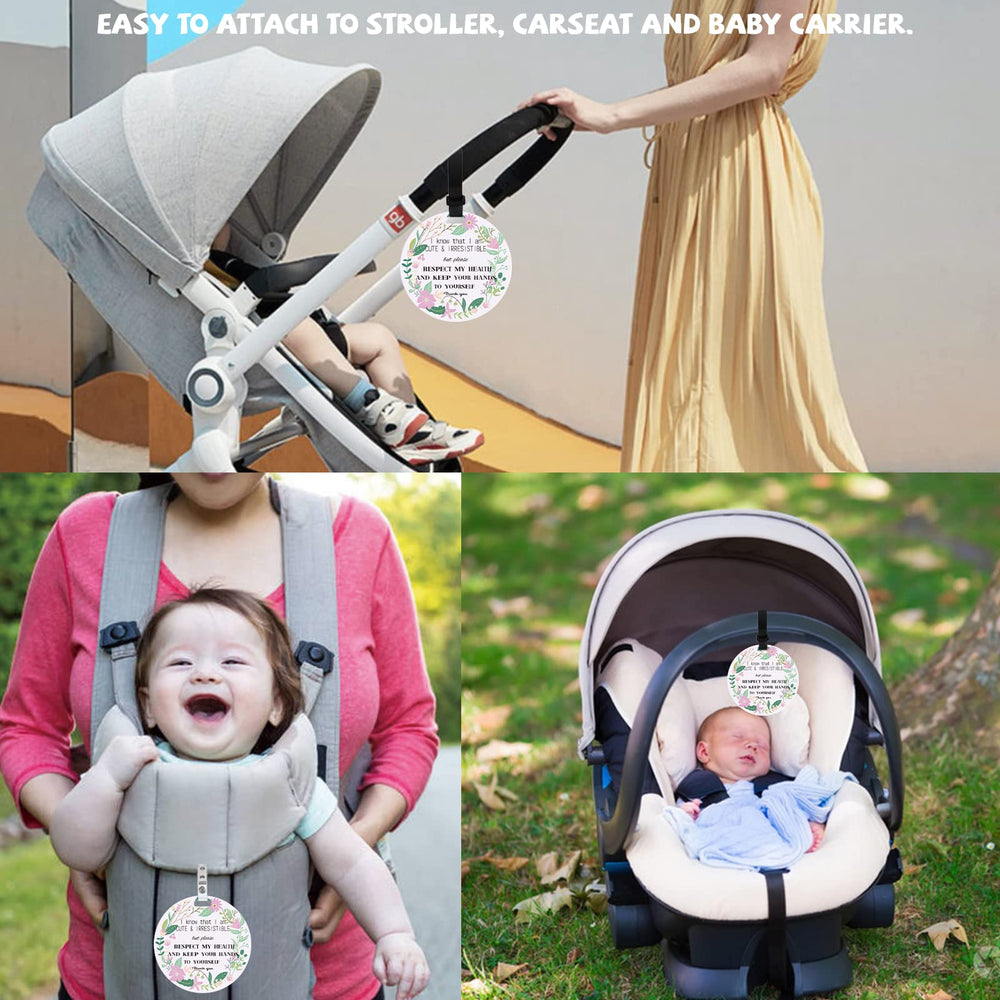 PLIGREAT Distance-readable sign improves safety awareness in crowded places.