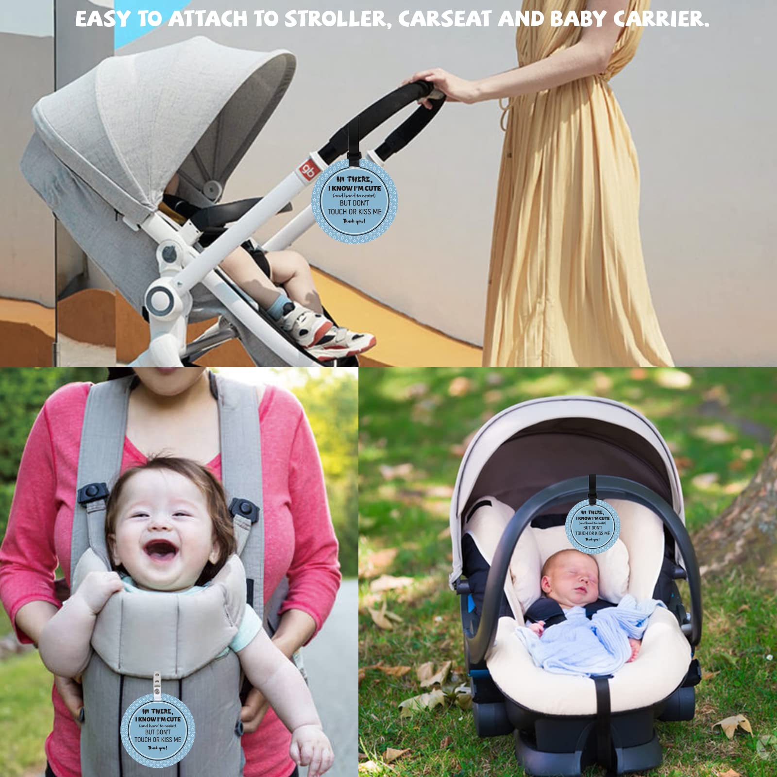 PLIGREAT durable plastic baby sign shows long lasting use