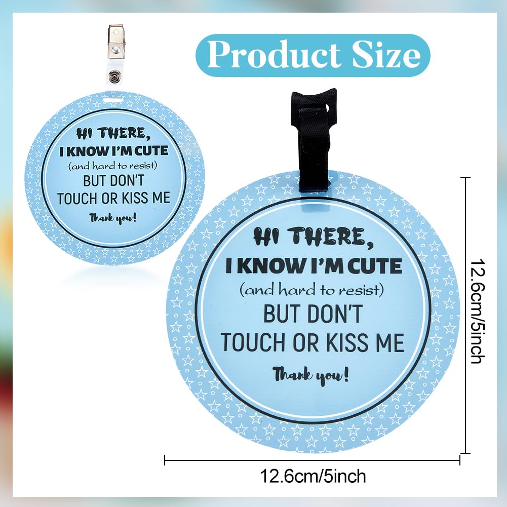 PLIGREAT waterproof glossy no touch sign durable outdoors