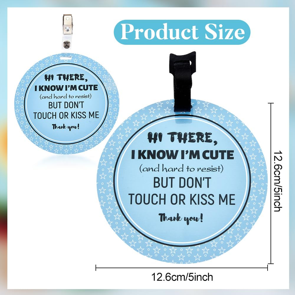 PLIGREAT waterproof glossy no touch sign durable outdoors