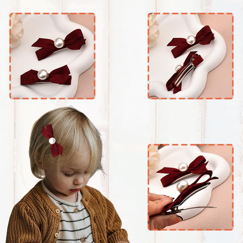 Pliwcas pearl tassel hair clip decorative yet comfortable