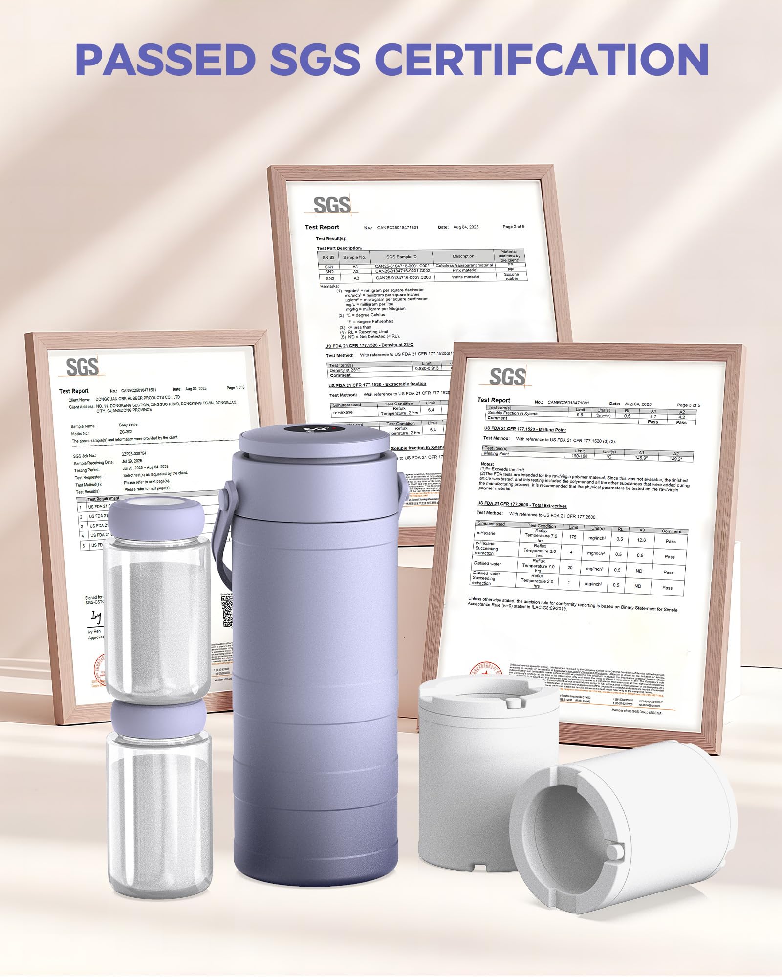 PLOSIF easy disassembly for quick hand washing and cleaning