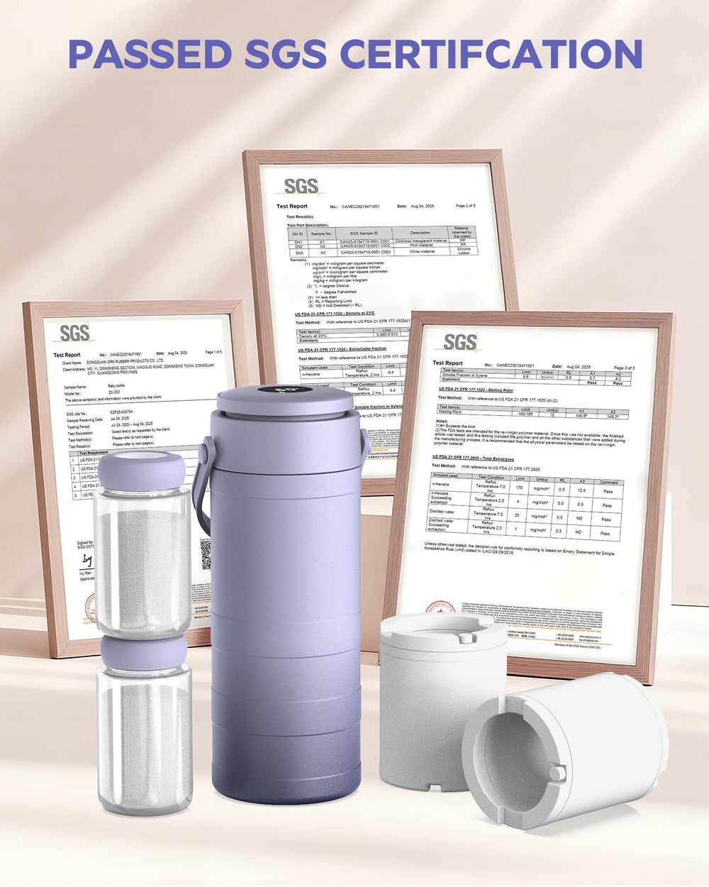 PLOSIF easy disassembly for quick hand washing and cleaning