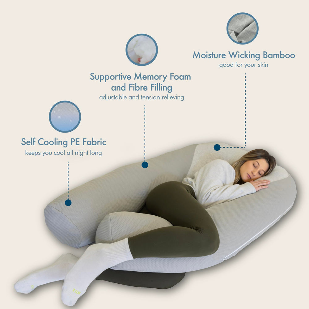 Plufl Hugl pregnancy-friendly comfort for expectant mothers