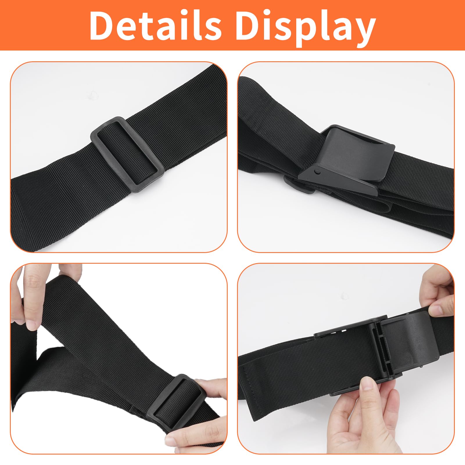 Plus tard secure-snaps durable-tension focuses on reliable upright posture during walks.