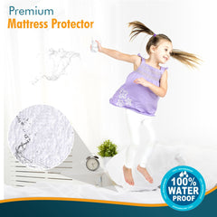 PlushDeluxe waterproof membrane blocks spills for a clean, protected crib surface.