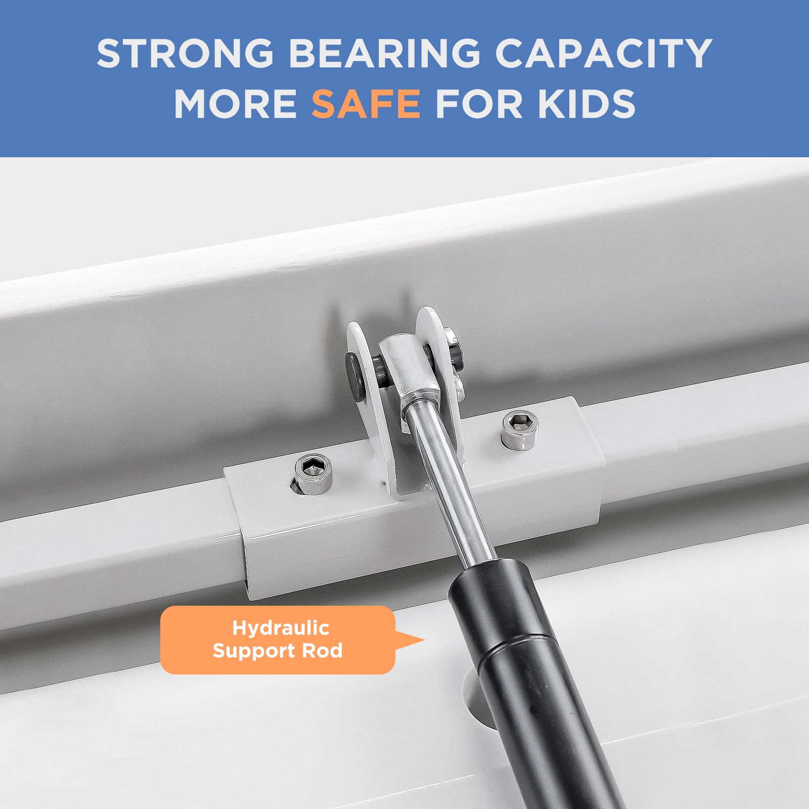 PLUSSEN X1001 deep side guardrails enhance child safety