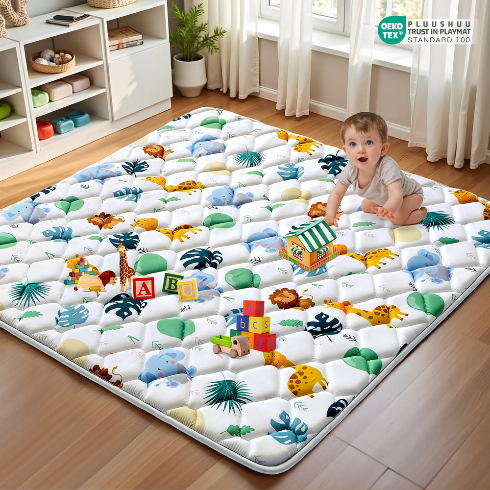PLUUSHUU hypoallergenic, tear-resistant mat for daily use