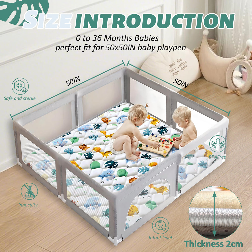 PLUUSHUU white-green 3D animal prints spark sensory exploration