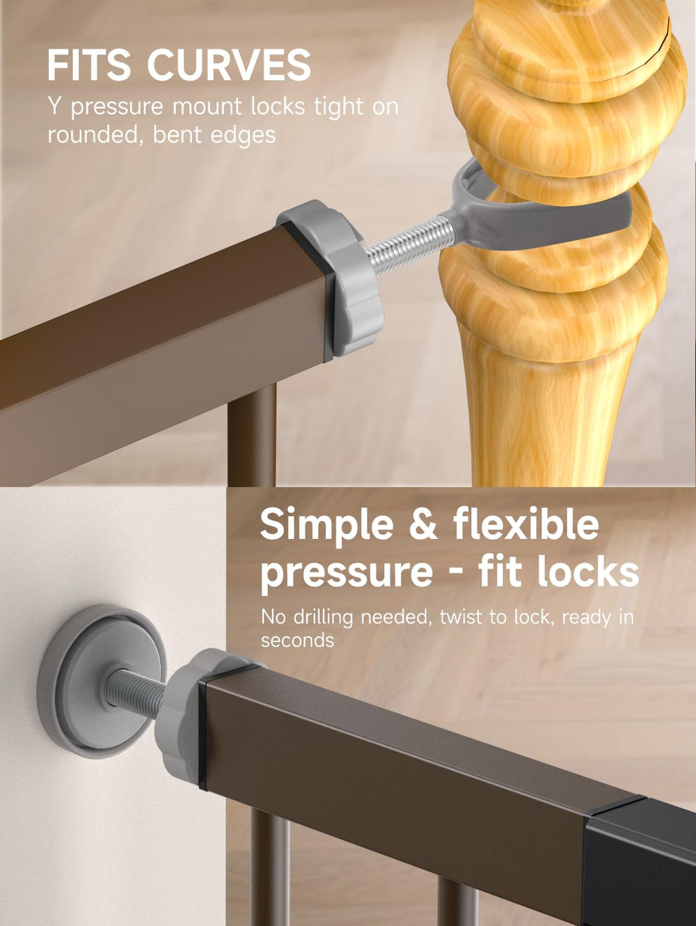 PLZOIT auto-close feature demonstrates convenient one-handed operation for busy homes