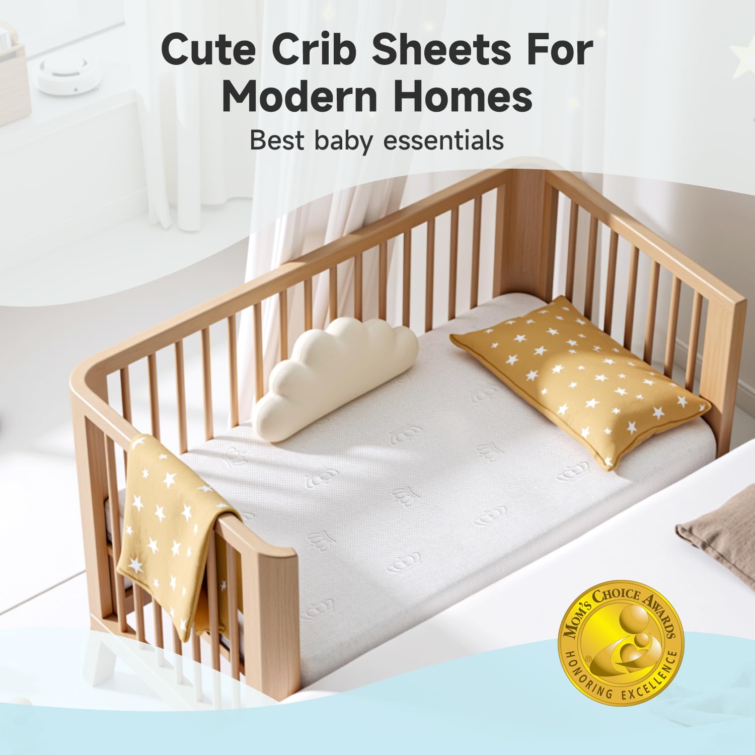 PLZOIT lightweight design makes moving the mattress easy for rearranging the nursery.