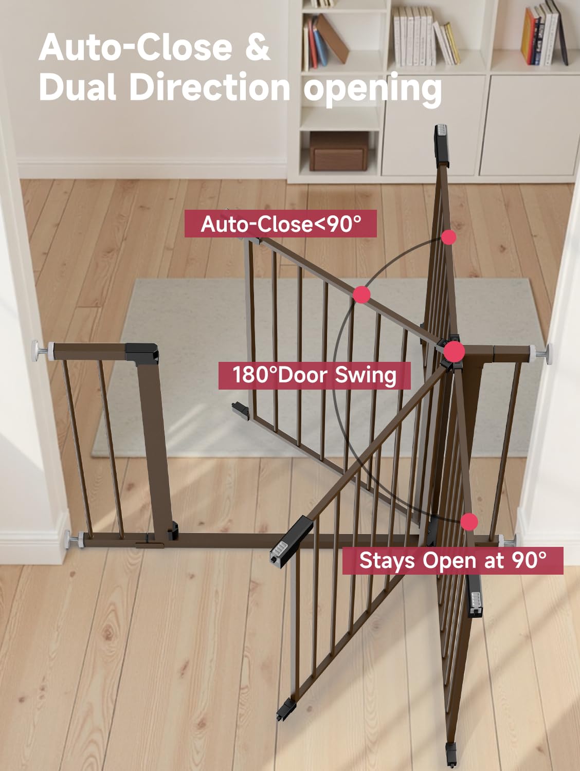 PLZOIT pressure-mounted installation panel highlights tool-free setup with wall protection