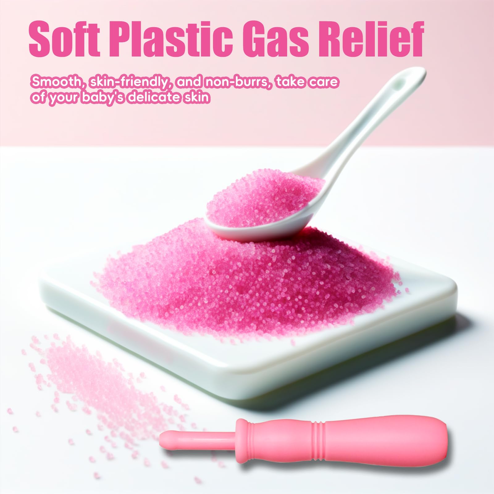 PNSHOL soft-tip baby comfort shows gentle insertion reduces discomfort.