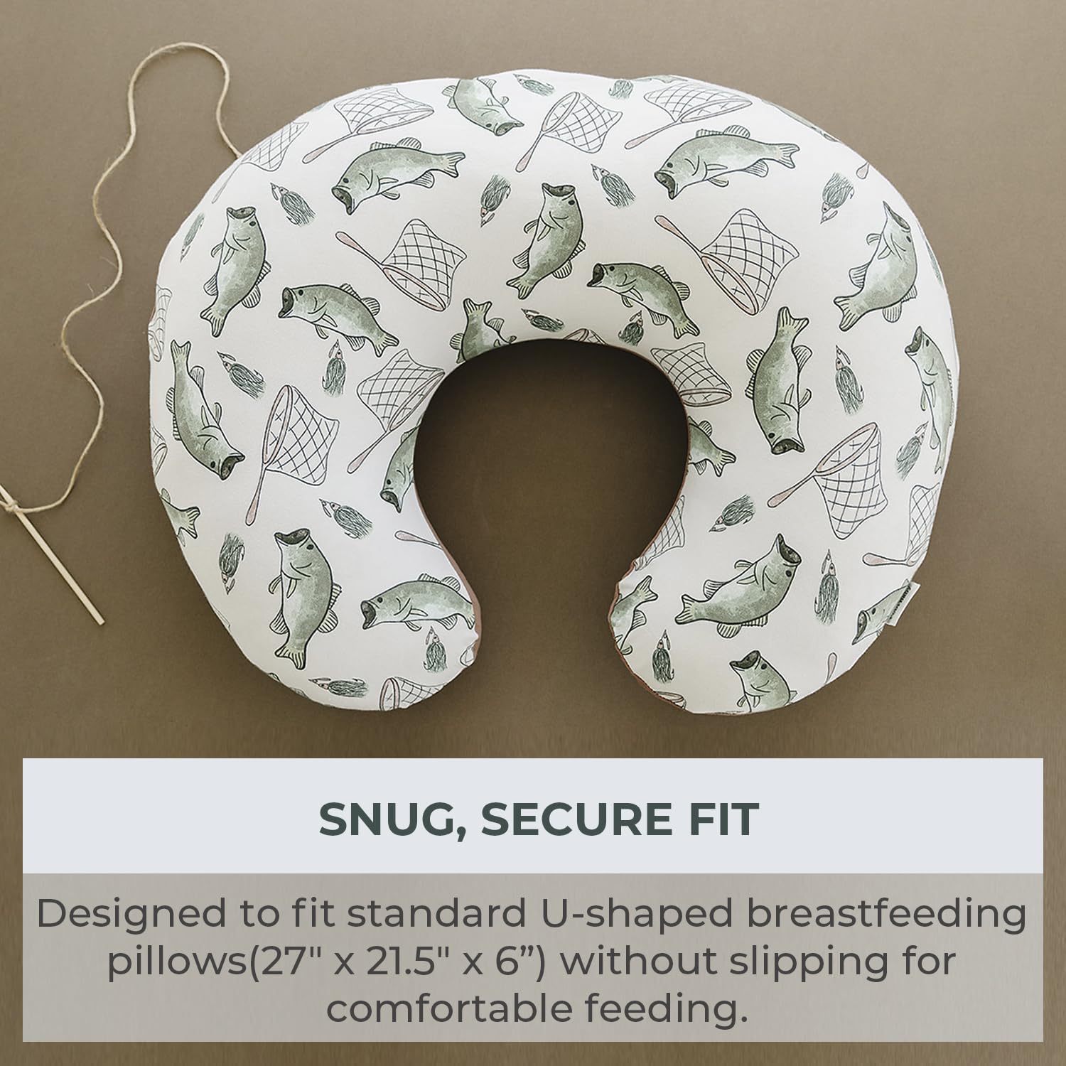 Pobibaby Alwayssoft fabric closeup shows soft, stretchable cotton blend.