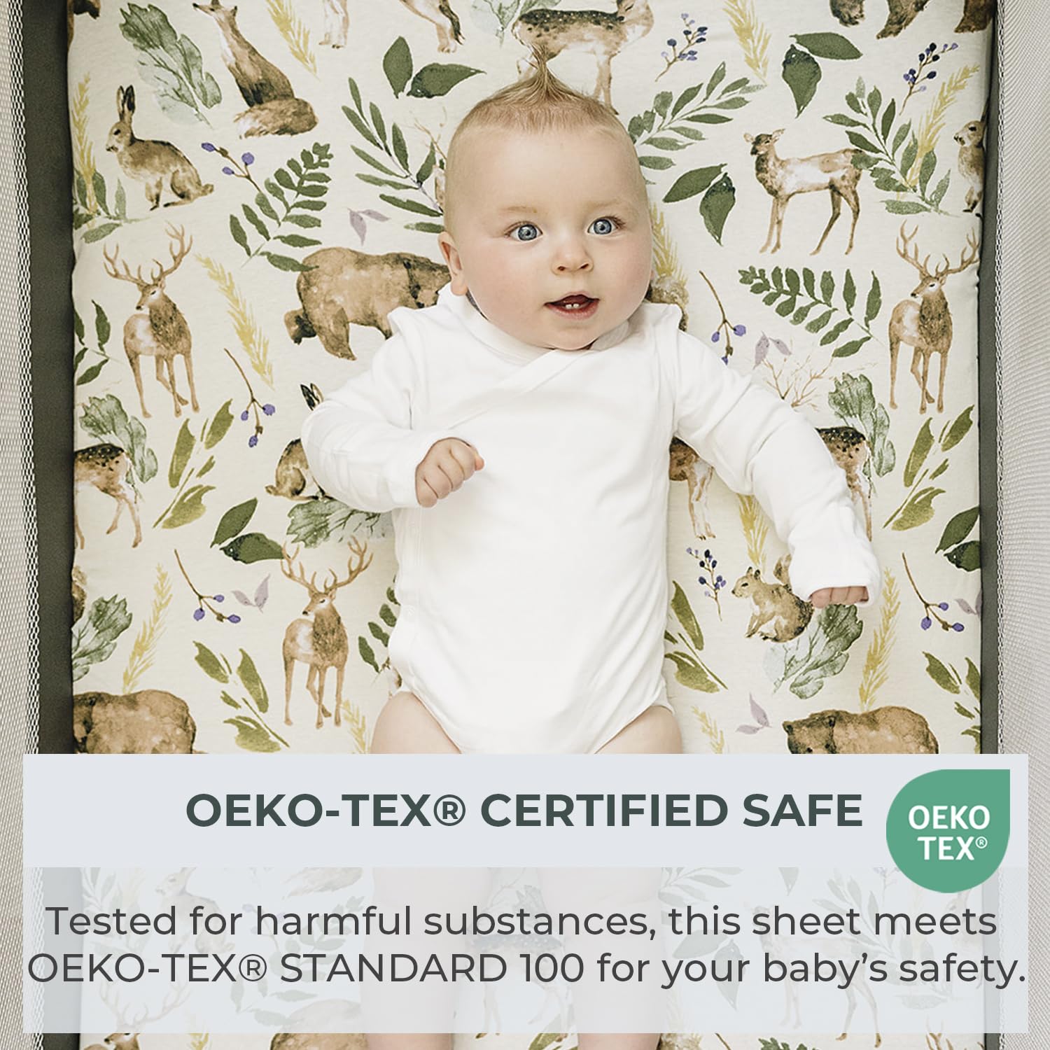 Pobibaby alwaysoft fabric closeup showing soft, durable texture