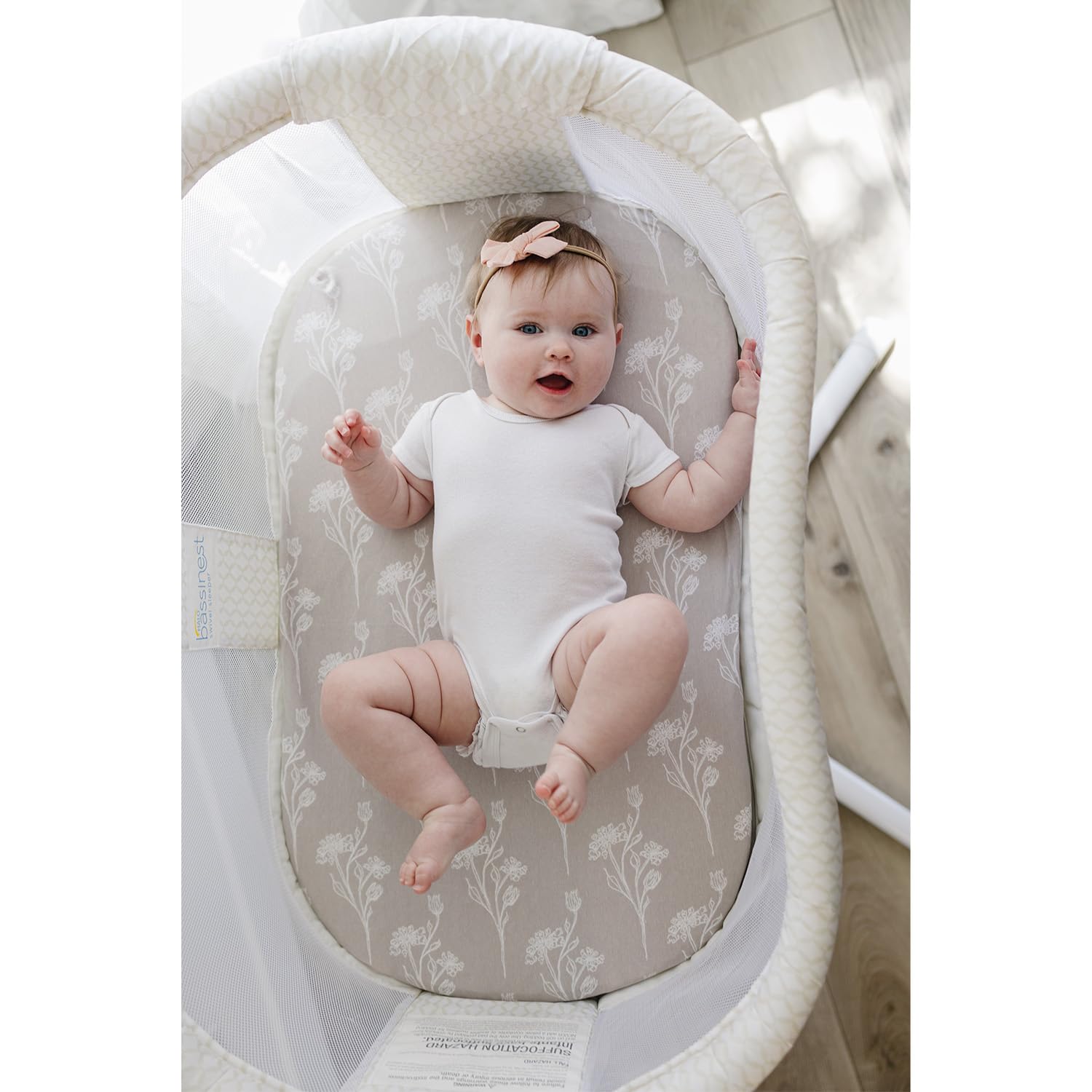 Pobibaby easy-care fabric demonstrates wrinkle- and shrink-resistance after washing