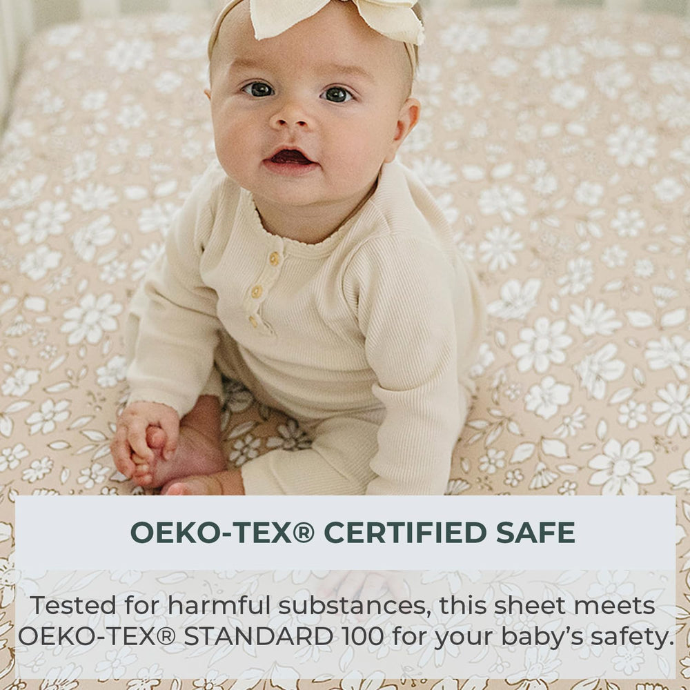Pobibaby Meadow cover is OEKO-TEX certified for safe, tested materials.