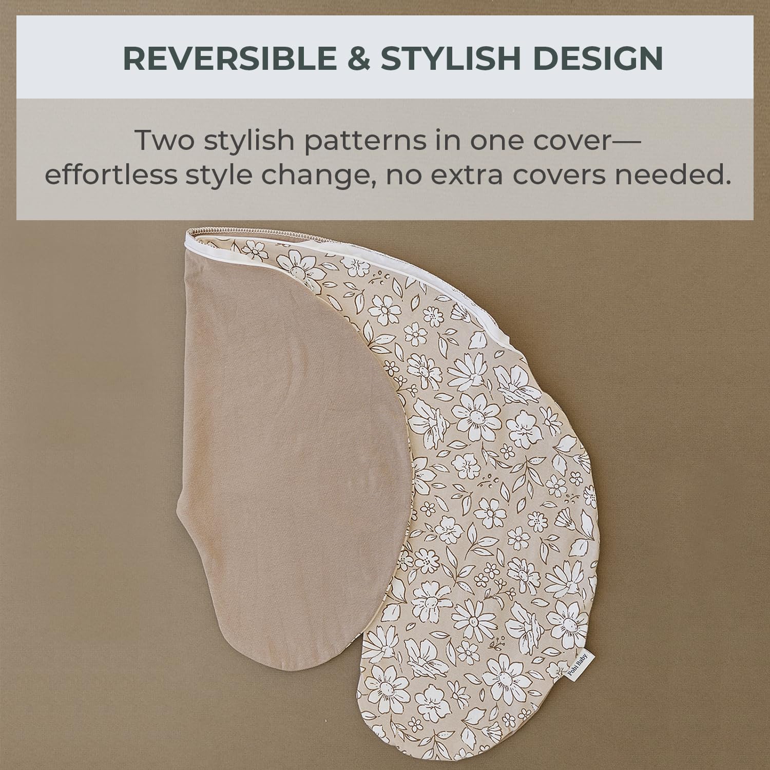 Pobibaby Meadow oeko-tex-certified-fabric ensures safety for delicate skin.