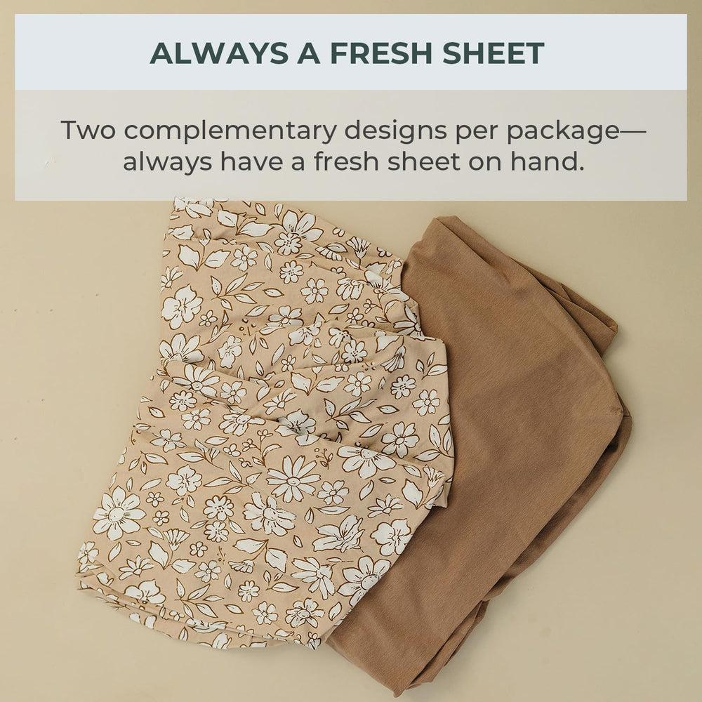 Pobibaby Meadow OEKO-TEX certified sheets offer peace of mind with toxin-free fabric.