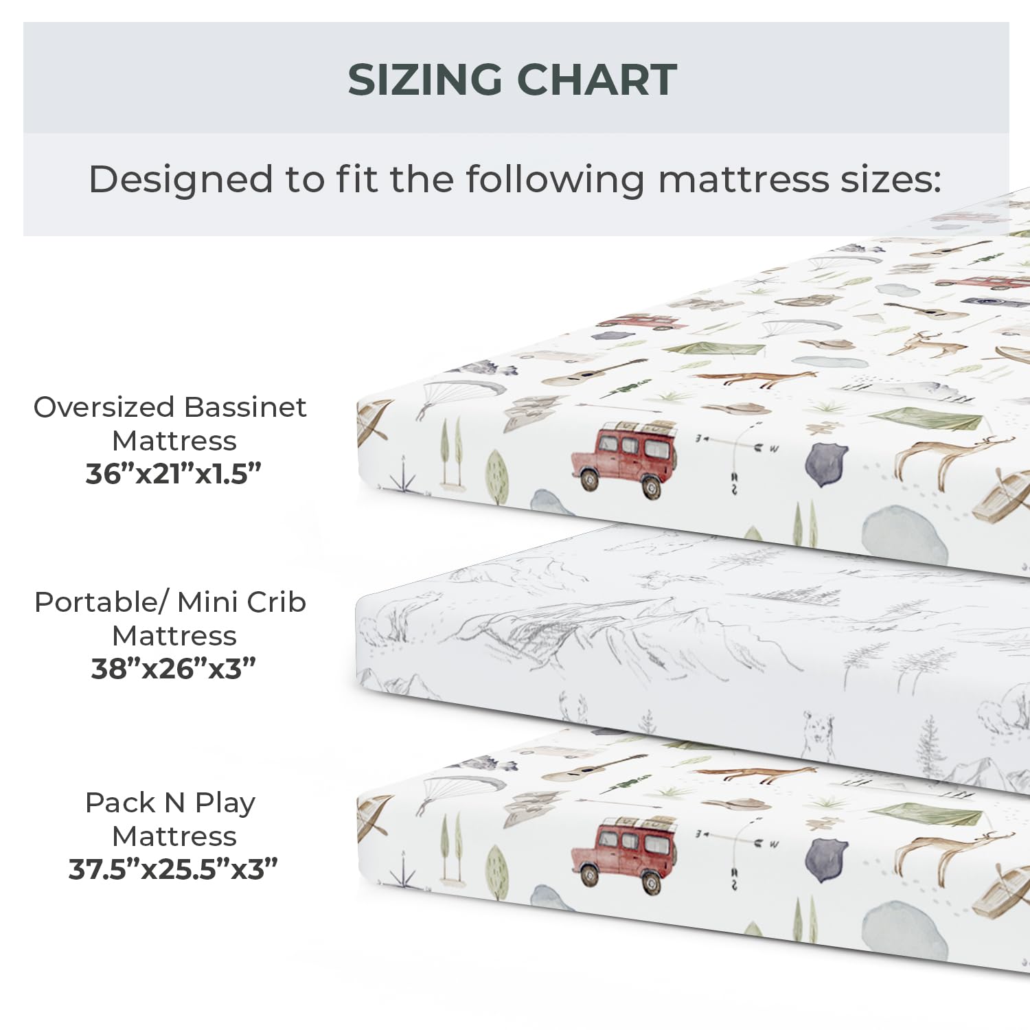 Pobibaby mom-designed sheet makes changing easier and safer for baby.