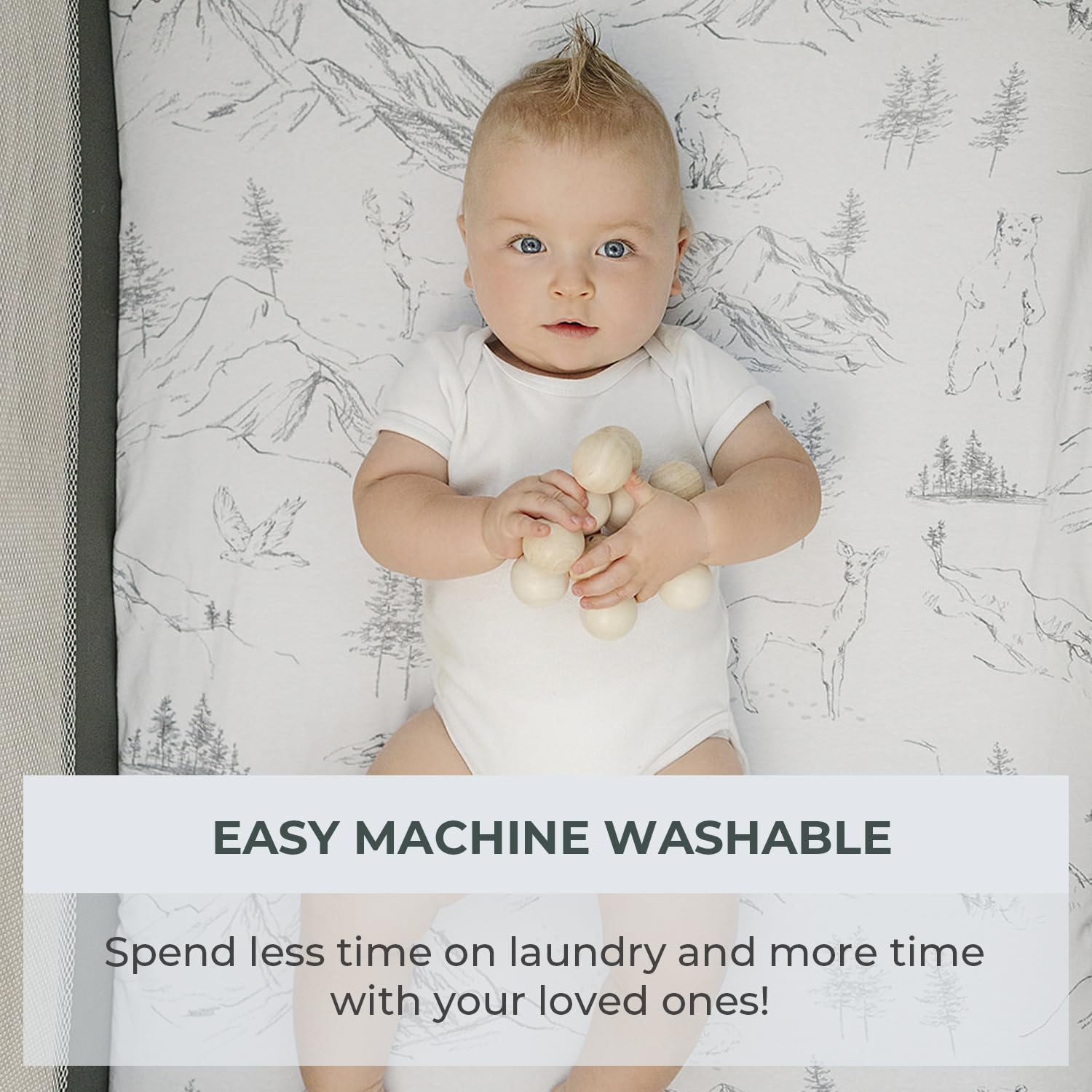 Pobibaby OEKO-TEX certified label signals safe materials for baby.