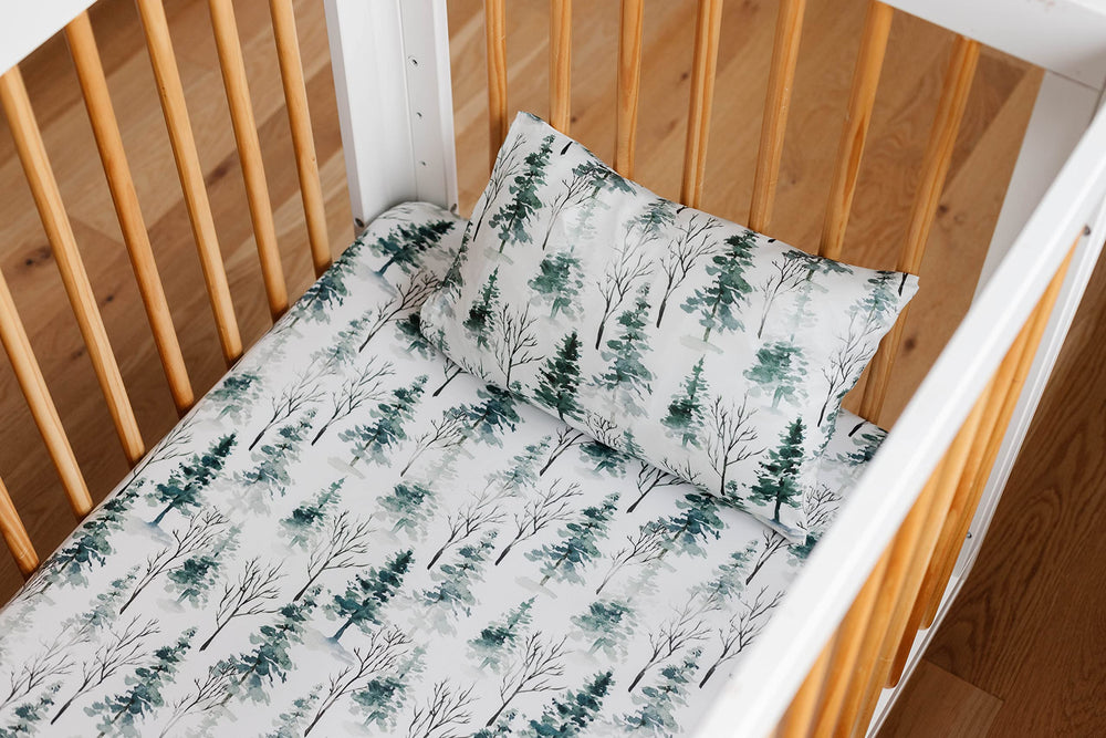 Pobibaby pillowcase envelope closure shown securing a pillow without a zipper.