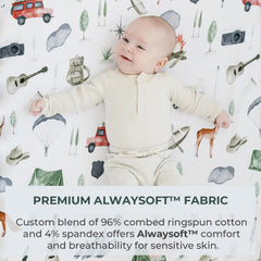 Pobibaby Premium Baby Blanket 50x50 open display demonstrates generous size for growing children.