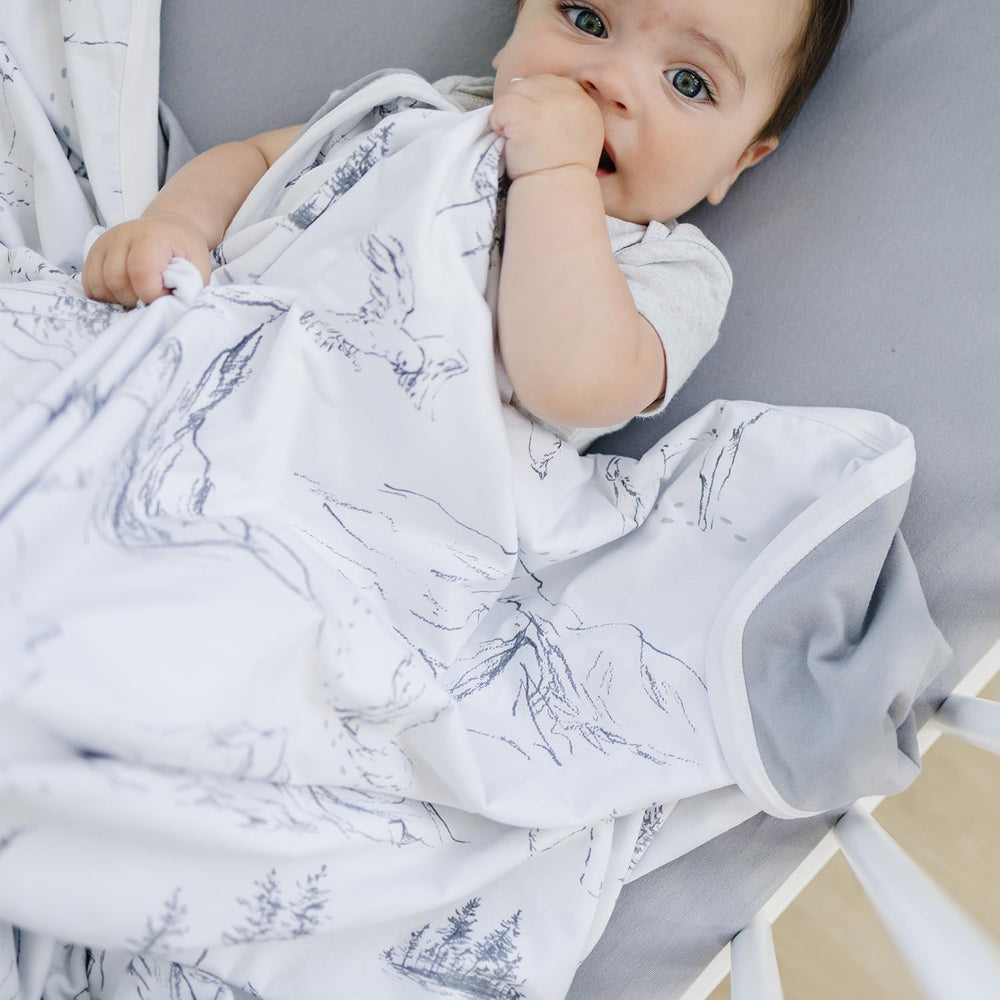 Pobibaby blanket at bedtime creates a calm, cozy routine