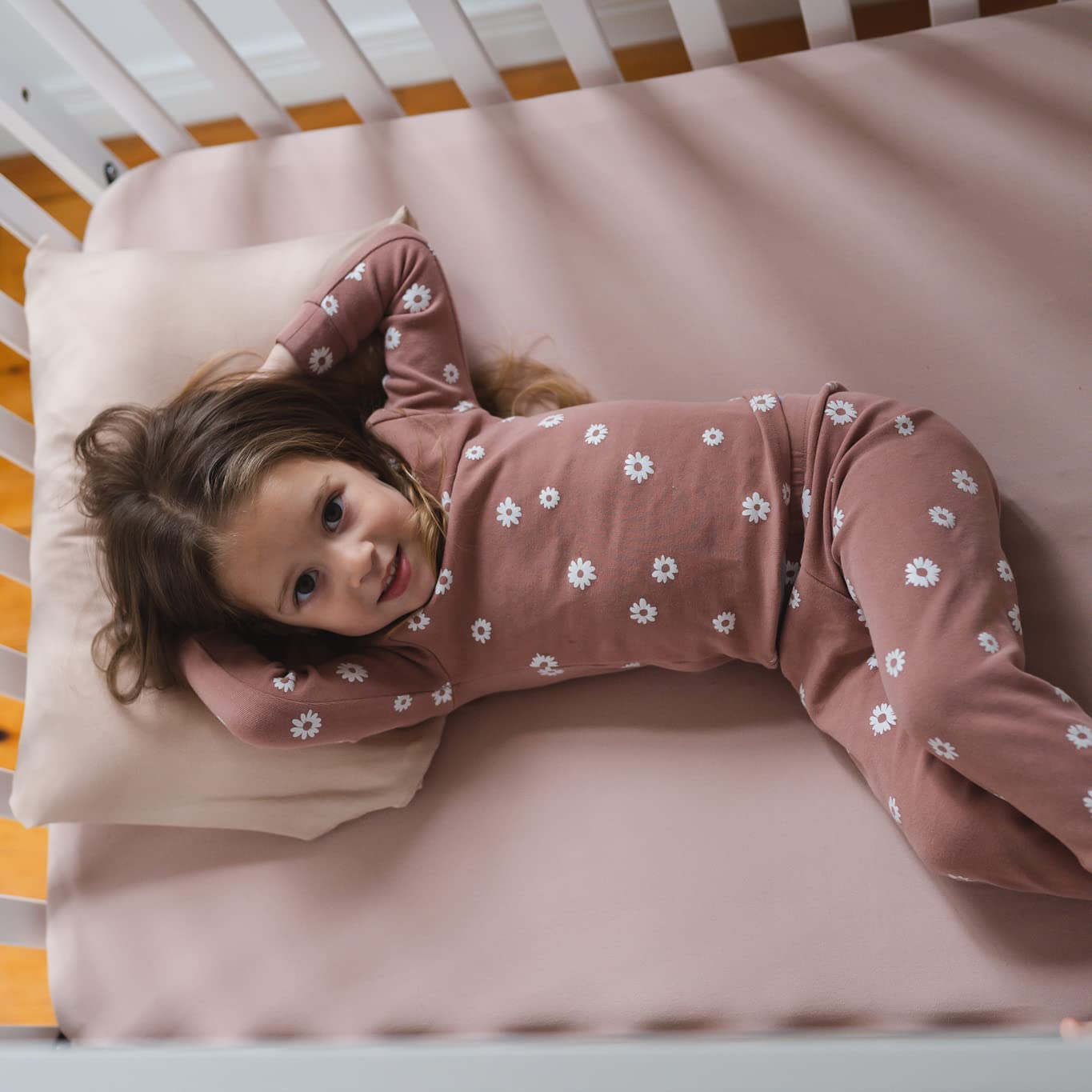 Pobibaby pillowcase fits 12x16 toddler pillow snugly.
