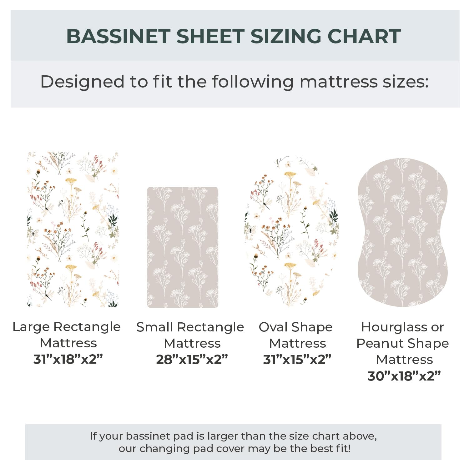 Pobibaby two-pack bassinet sheets demonstrates convenient, ready-to-use bedding options