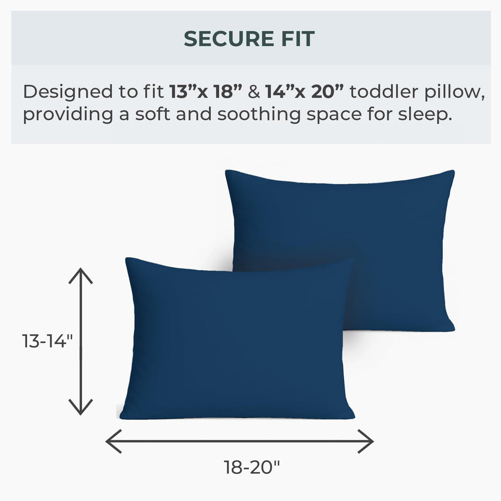 Pobibaby two-pack pillowcases, convenient extra cover for busy parents.