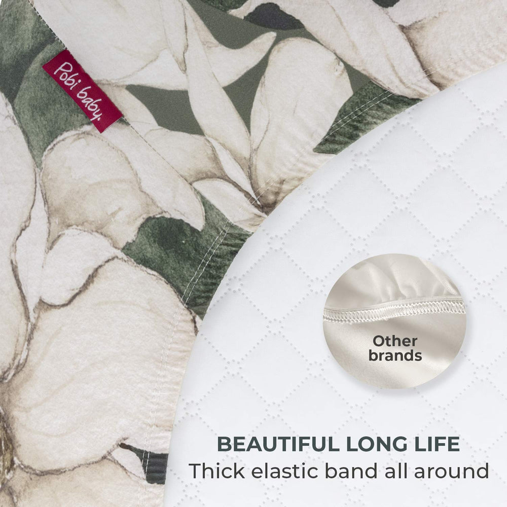 Pobibaby Zephyr sheet OEKO-TEX certification badge highlighting toxin-free assurance