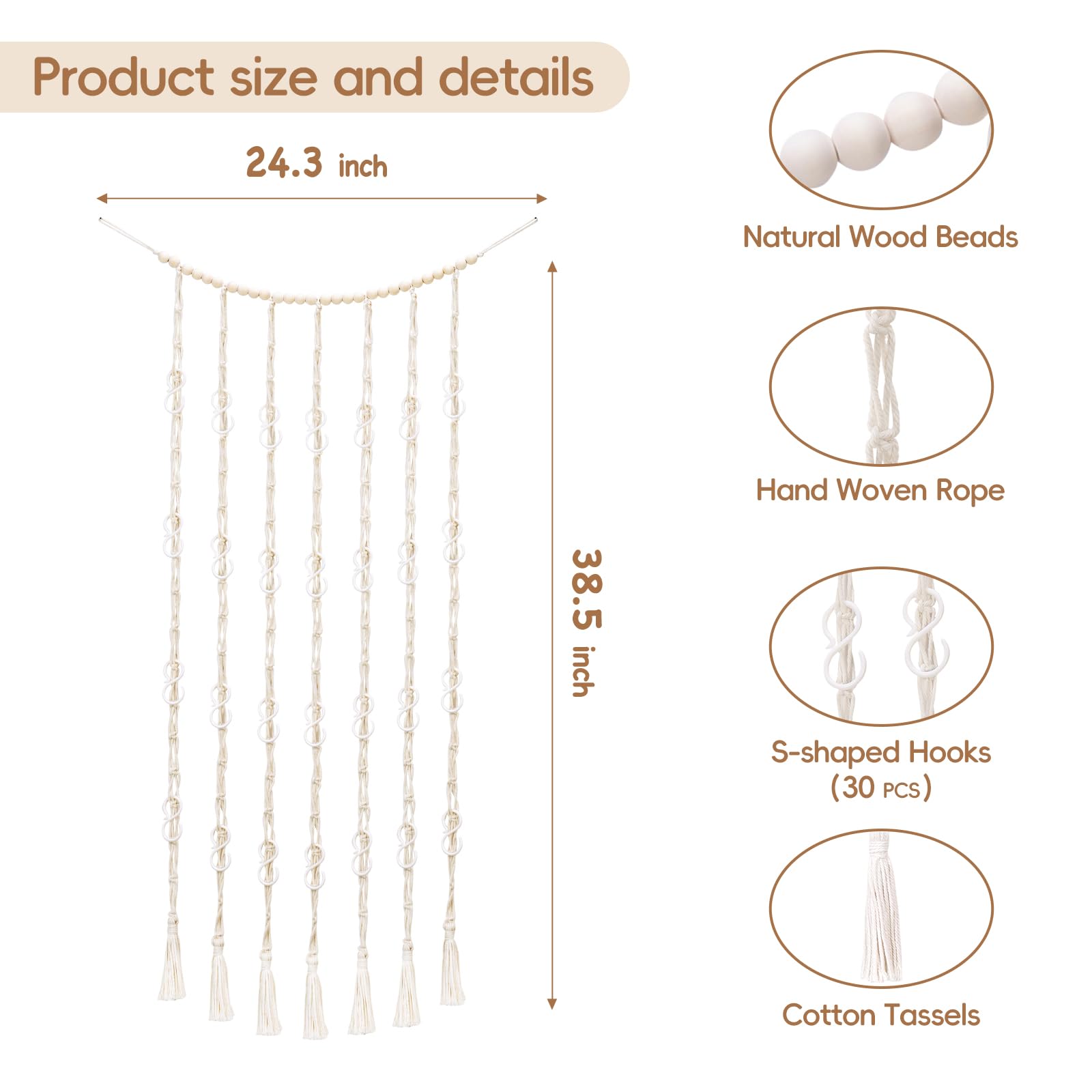 Poefditev hanging-storage-baby-girls keeps accessories organized and easy to find.