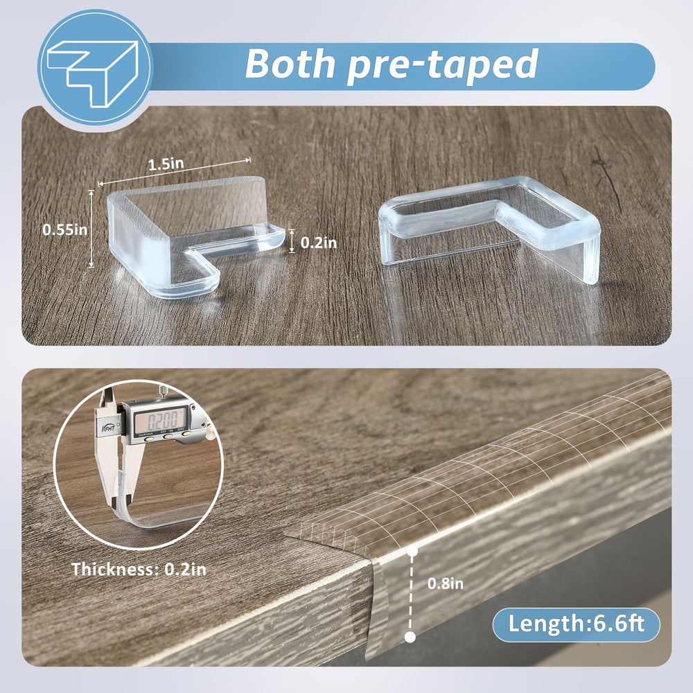 POIKSHARK 6.6ft edge protection roll can be cut to fit your space.