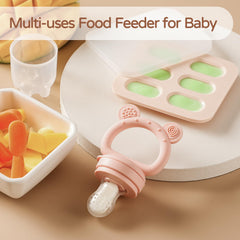 POIKSHARK breastmilk popsicle molds provide convenient frozen portions on the go