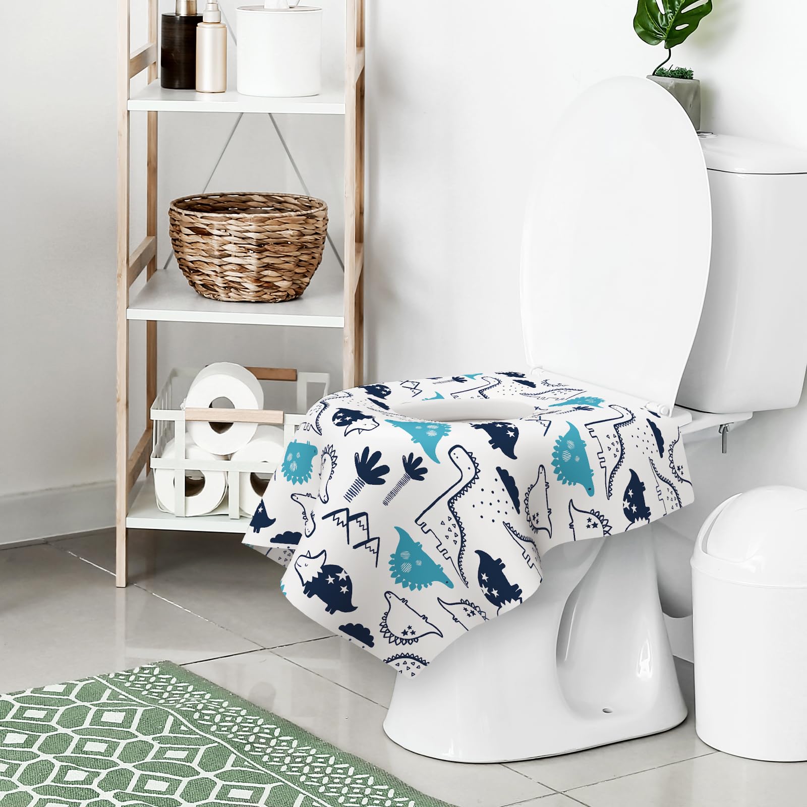 POIKSHARK compatible with standard and elongated toilets for versatile use