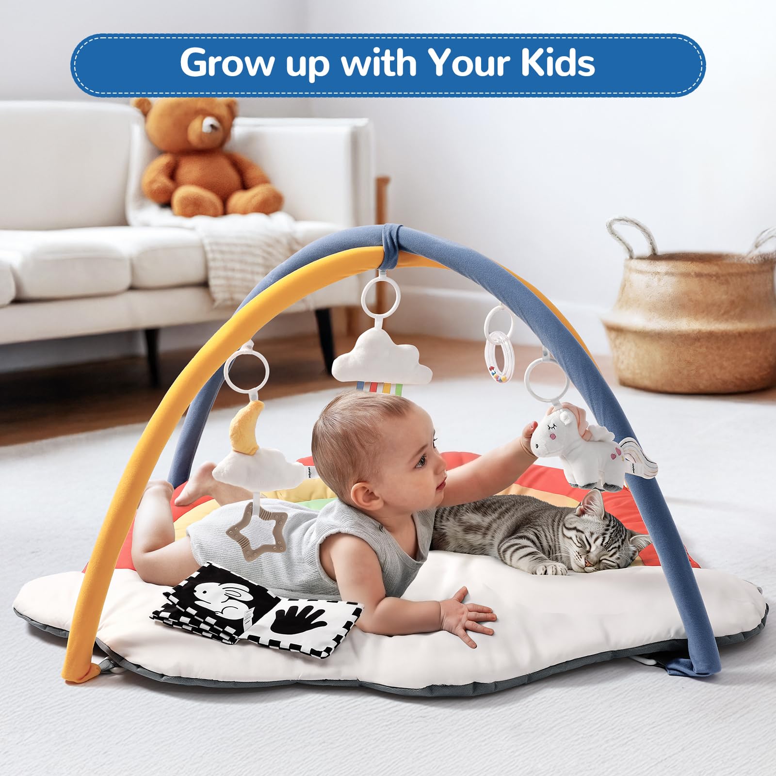 POIKSHARK sound toys encourage cause-and-effect and musical exploration.