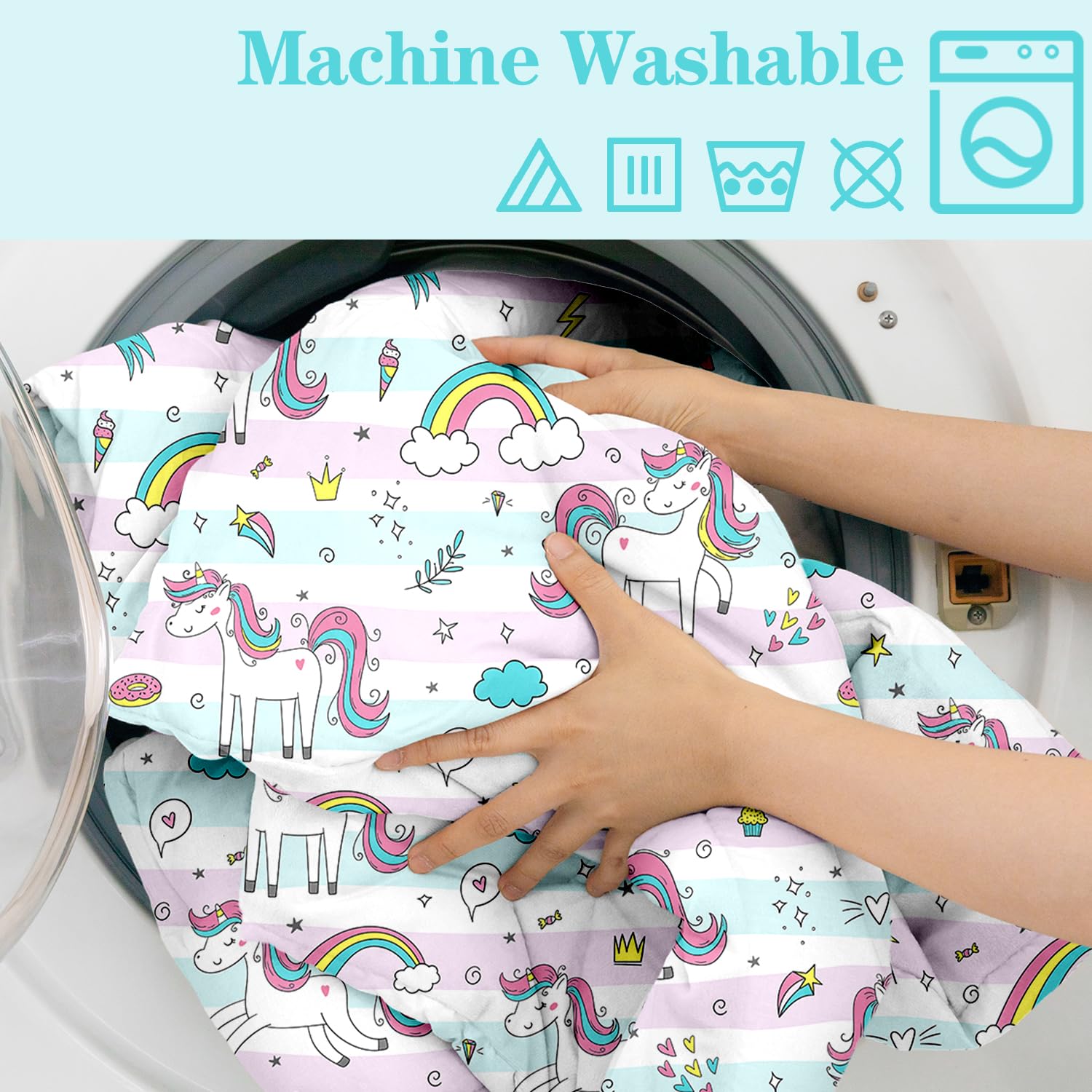 Polovillae BPA-free breathable fabric emphasizes safety and soft touch