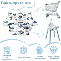 Polovillae padded cover offers extra comfort during meals and rides.
