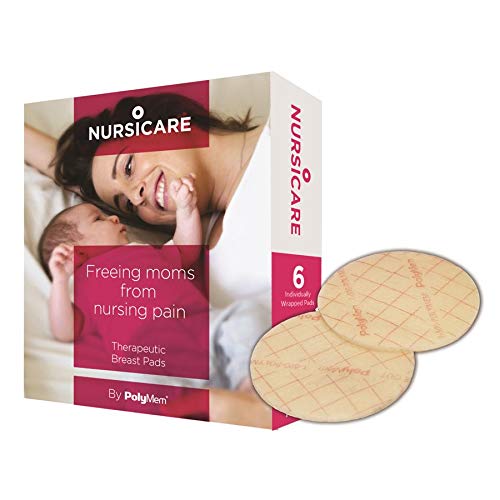 Polymem Nursicare pad printed backing prevents leaks during wear
