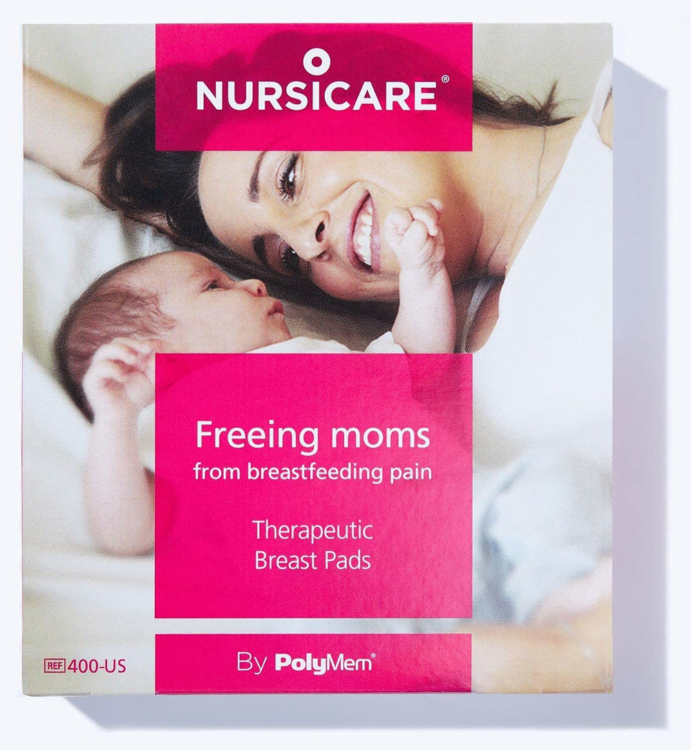 Polymem Nursicare pad back view illustrating protective moisture barrier
