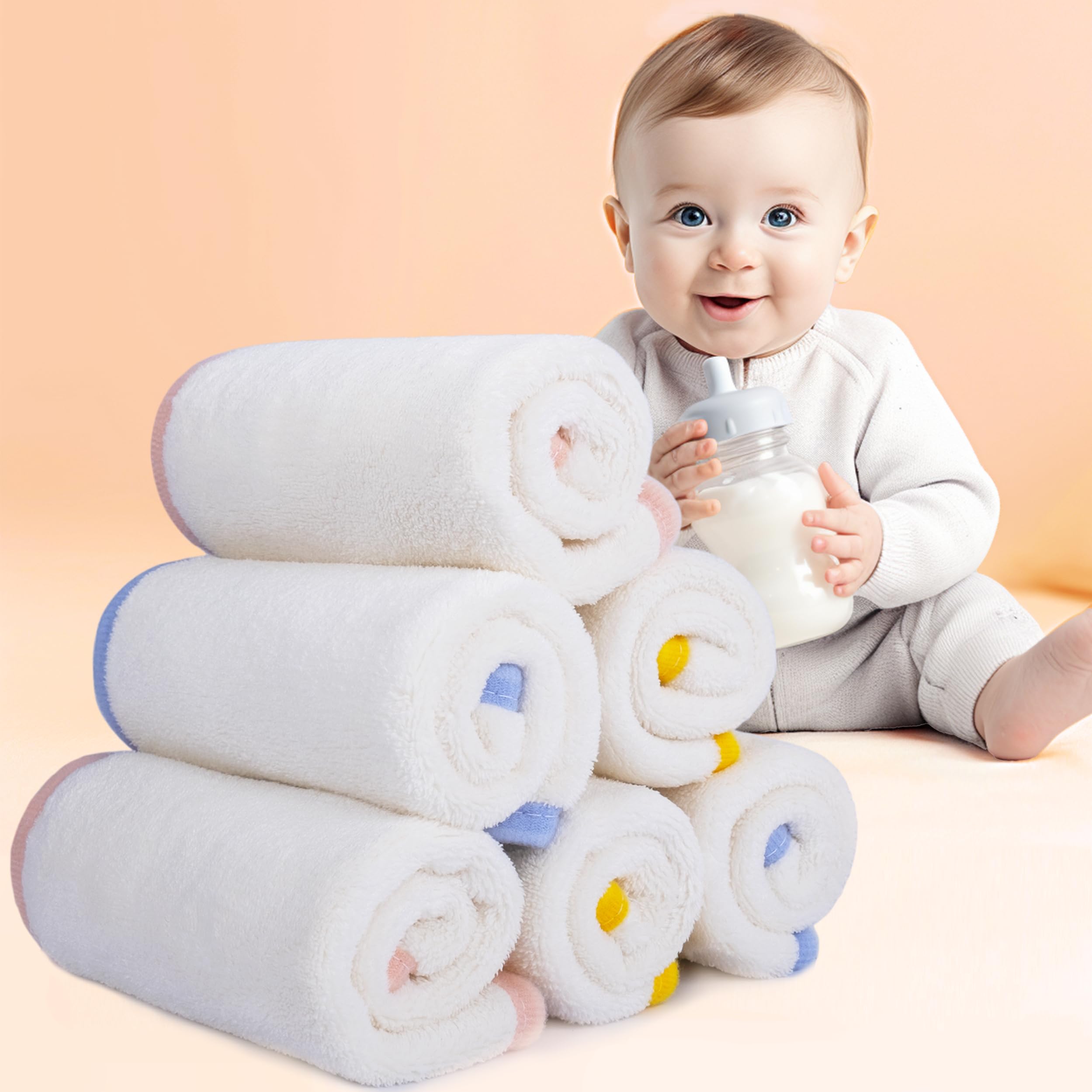 POLYTE machine-washable lint-free washcloth proves easy care and lasting softness